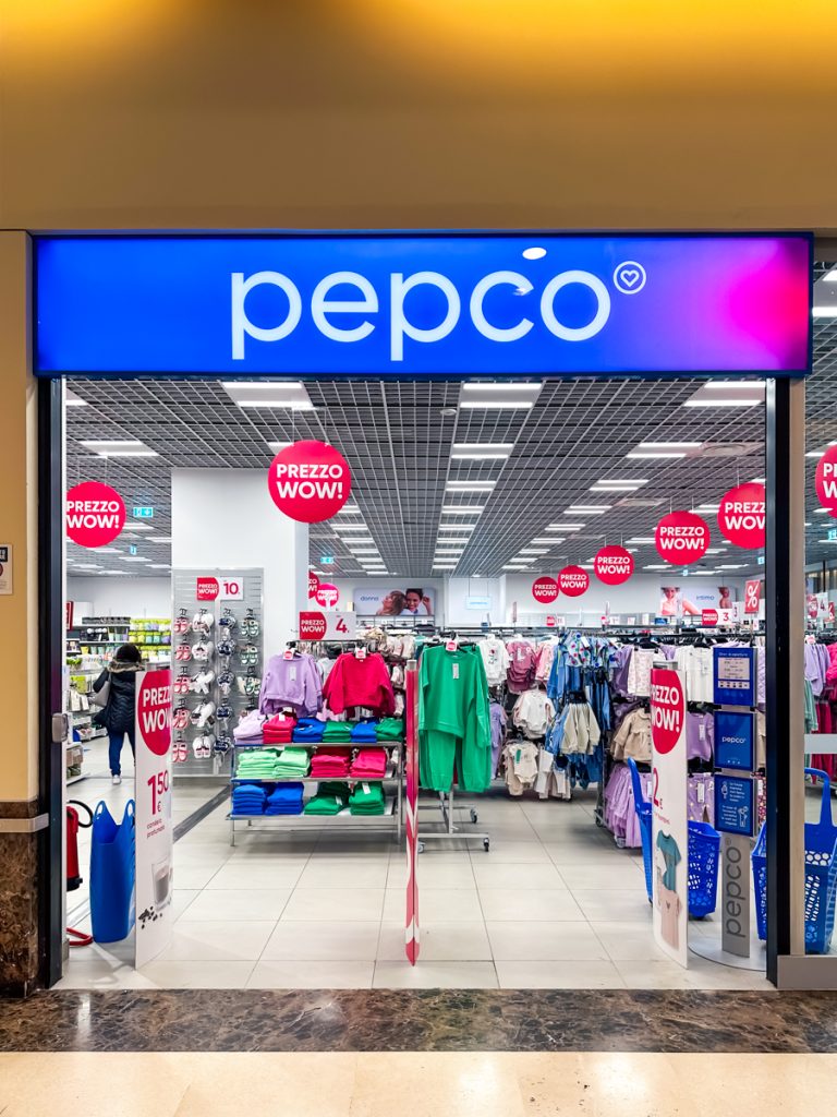 Ingresso di un negozio Pepco